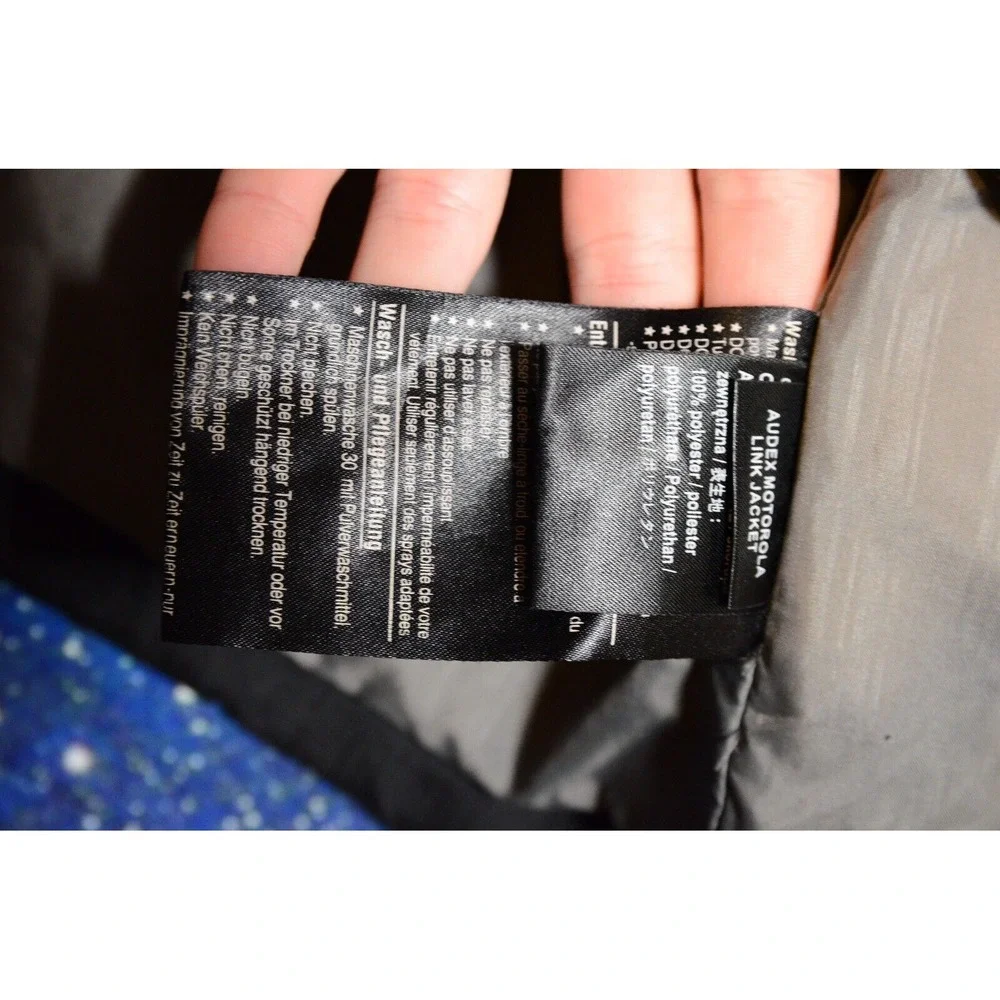 2005 Burton Analog Audex Motorola Men Medium Boundary Black Snowboarding Jacket‎